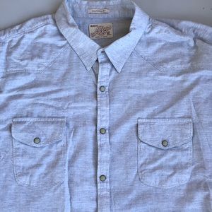 LUCKY BRAND Rockabilly Western Pearl Snap Shirt